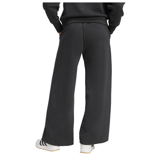 Adidas Γυναικείο παντελόνι φόρμας All SZN Fleece Loose Wide-Leg Pants